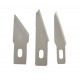 Skalpele, nożyki precyzyjne modelarskie - zestaw