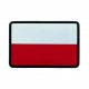 Emblemat patche Texar flaga Polska PVC Standard