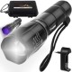 Latarka Taktyczna Szperacz CREE XPE LED ZOOM UV