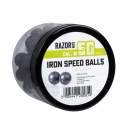 Kule gumowo-metalowe Iron Speed Balls RazorGun kal .50 / 100 szt.