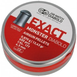 Śrut diabolo JSB Exact Monster 4.52mm 400szt