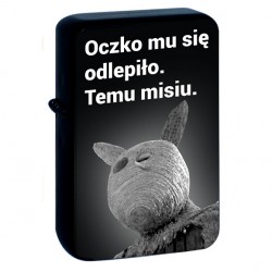 Zapalniczka benzynowa motyw Mis PRL
