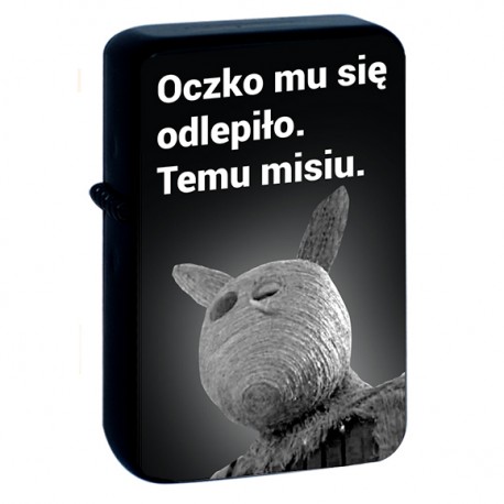 Zapalniczka benzynowa motyw Mis PRL