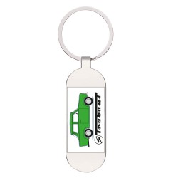 Brelok owalny samochód Fiat 126p - kolekcja Nostalgia PRL
