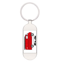 Brelok owalny samochód Trabant - kolekcja Nostalgia PRL